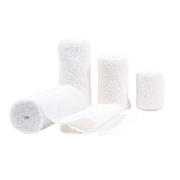 Medicrepe cotton crepe bandage rolls – light support, soft and breathable, ideal for wound care and secure dressing
