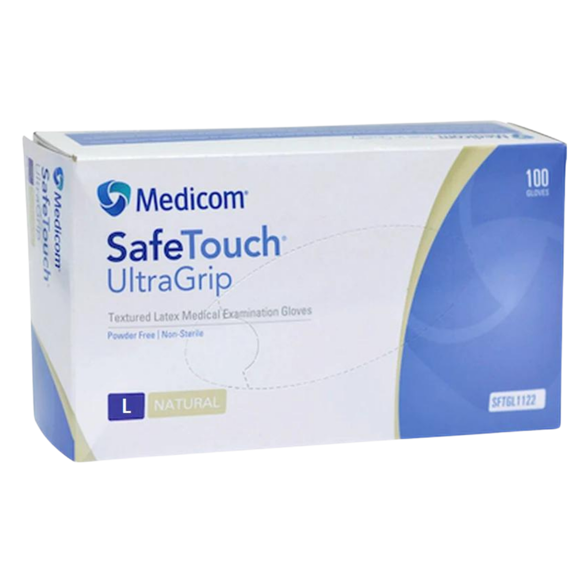 Medicom Ultragrip Latex Examiniation Disposable Glove Powder Free Examination Gloves