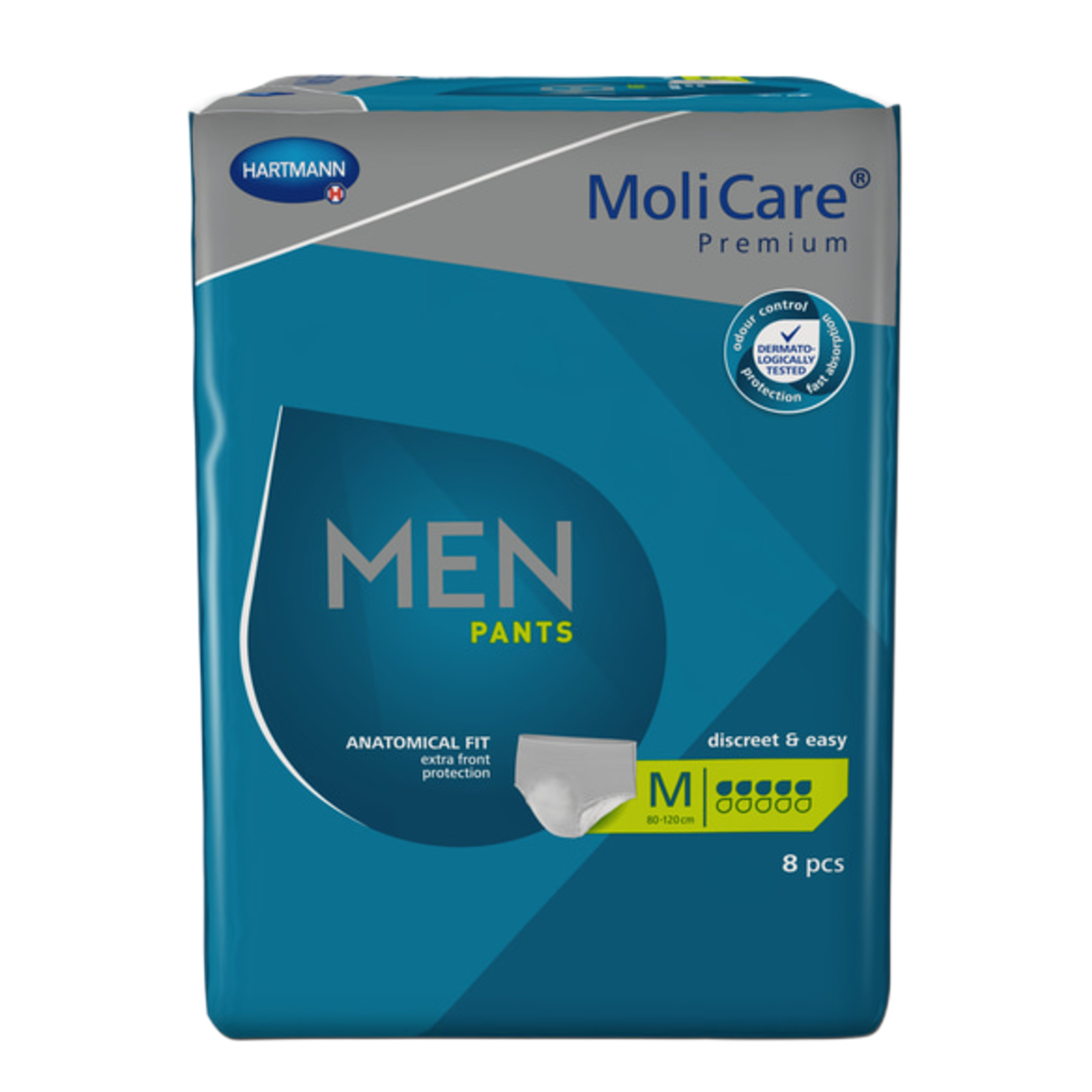 MoliCare Premium Men Pants packaging on a white background