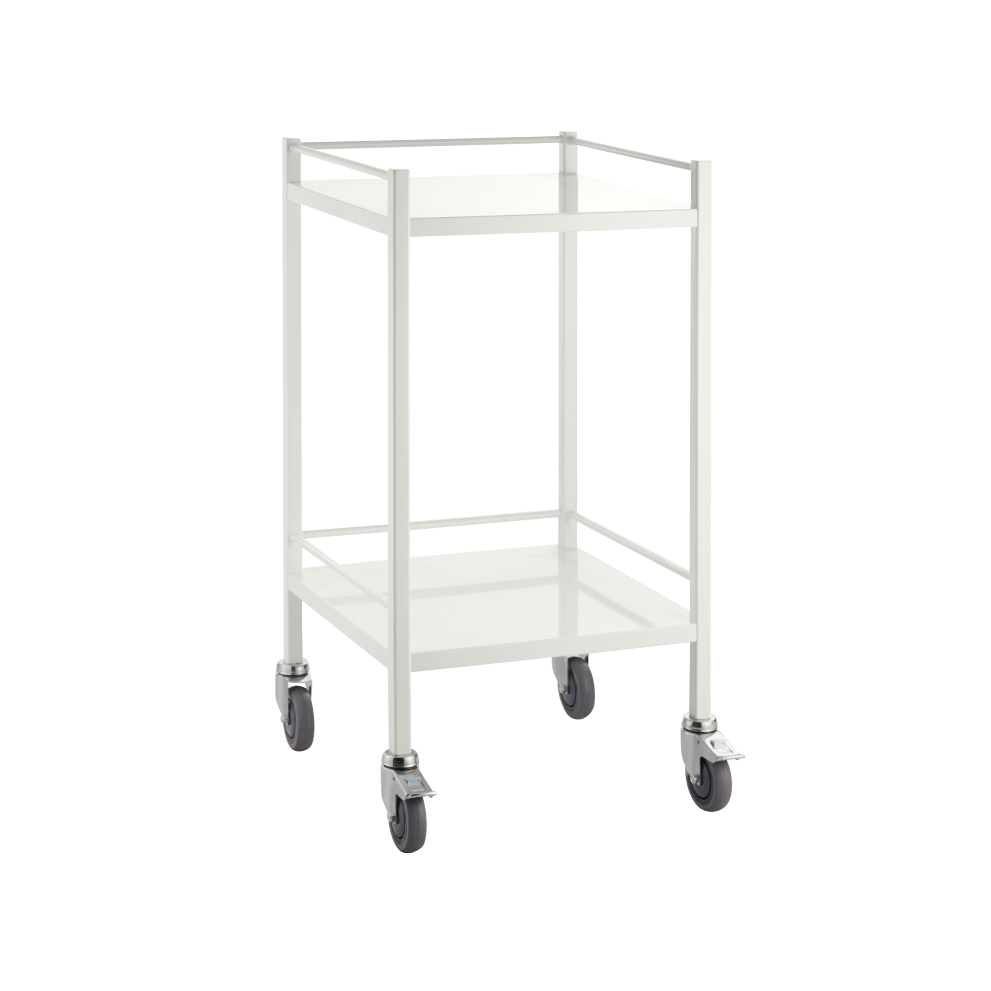 Powder Coated Trolley No Drawer Medical Carts & Trolleys