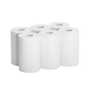 Gentility Embossed 1Ply 80M X 18Cm Hand Rolls Towel Roll 16 Units Per Carton Toilet Paper