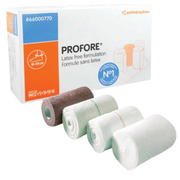 Smith & Nephew PROFORE Latex-free multi-layer compression bandage kit, REF 66000770, shown with its component bandage rolls.
