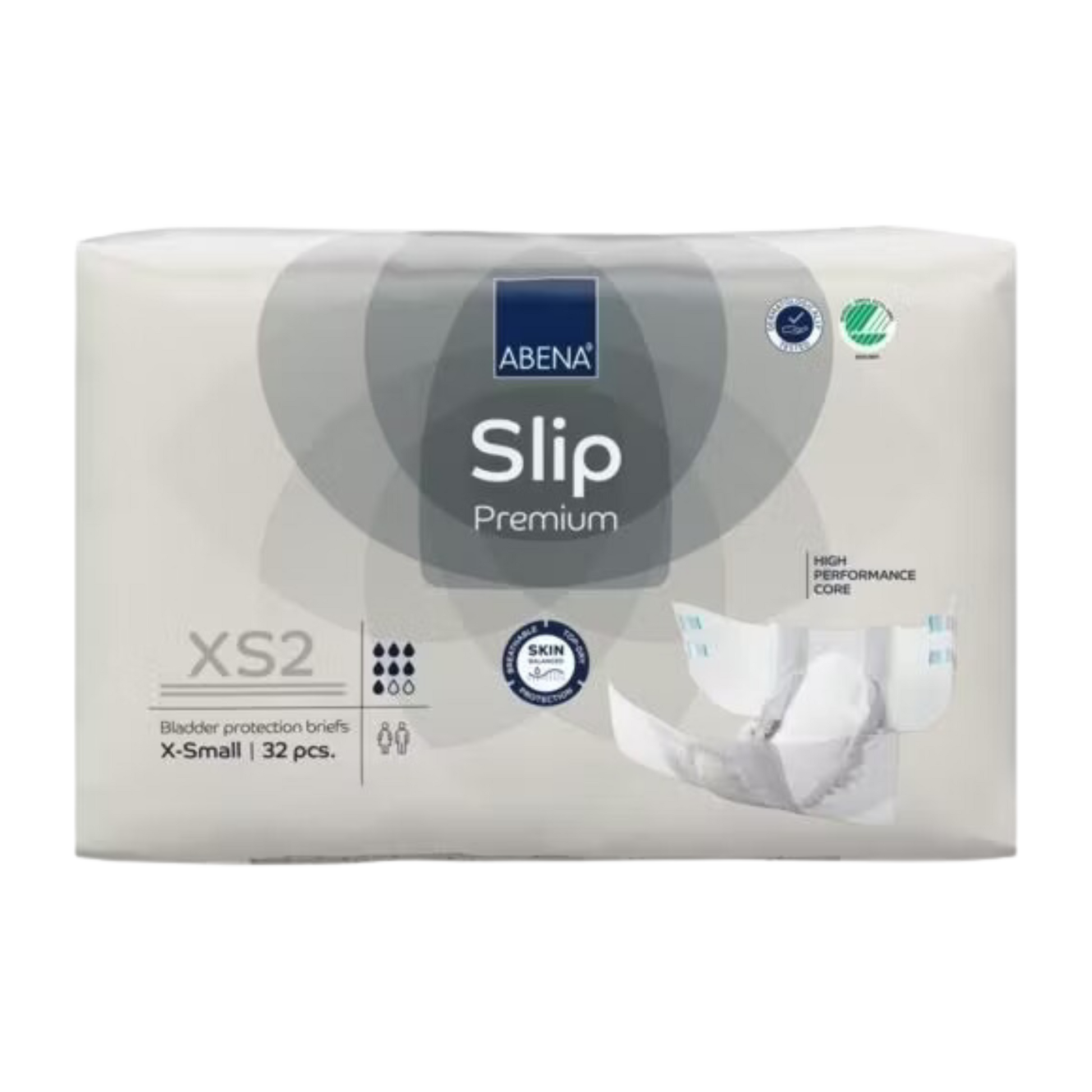 Abena Slip Xs2 1400Ml 50-60Cm Disposable Pads Pants & Liners