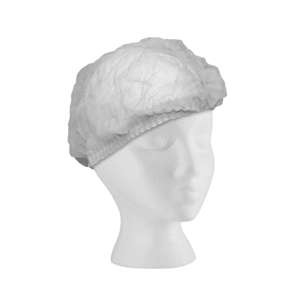 Ultra Health Disposable Non-Woven Crimped Cap 24"