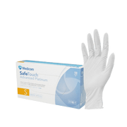 Safetouch Advanced Platinum Nitrile Disposable Examination Medical White Glove Powder Free Gloves