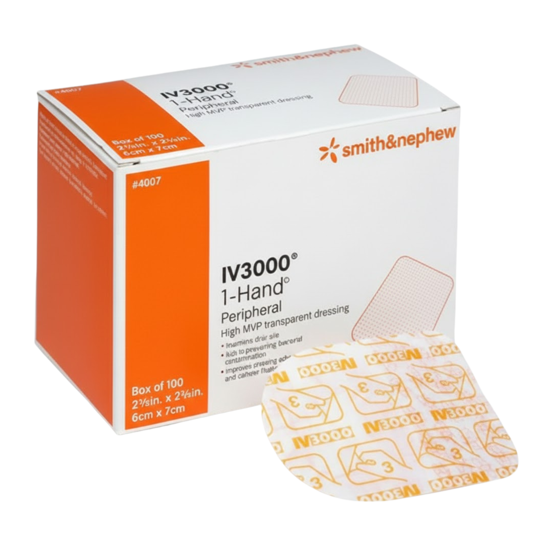 Opsite IV 3000 Cannula Dressing Moisture Responsive - 6 x 7cm and 7 x 9cm