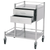 Stainless Steel Oxygen Trolley Two Drawer Medical Carts & Trolleys