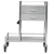 Stainless Steel Oxygen Trolley Two Drawer Medical Carts & Trolleys
