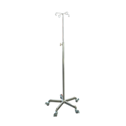 Stainless Steel Iv Stand Four Hook Stools Bed Screens & Stands