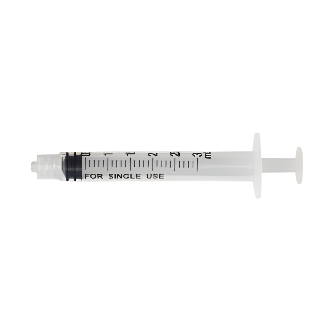 Terumo Hypodermic Syringe Luer Lock Tip Without Needle. Medical-grade, sterile syringe with Luer Lock design for secure needle attachment.