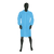 Disposable Blue Laboratory Coats Non-Sterile Non-Woven With Velcro Seal