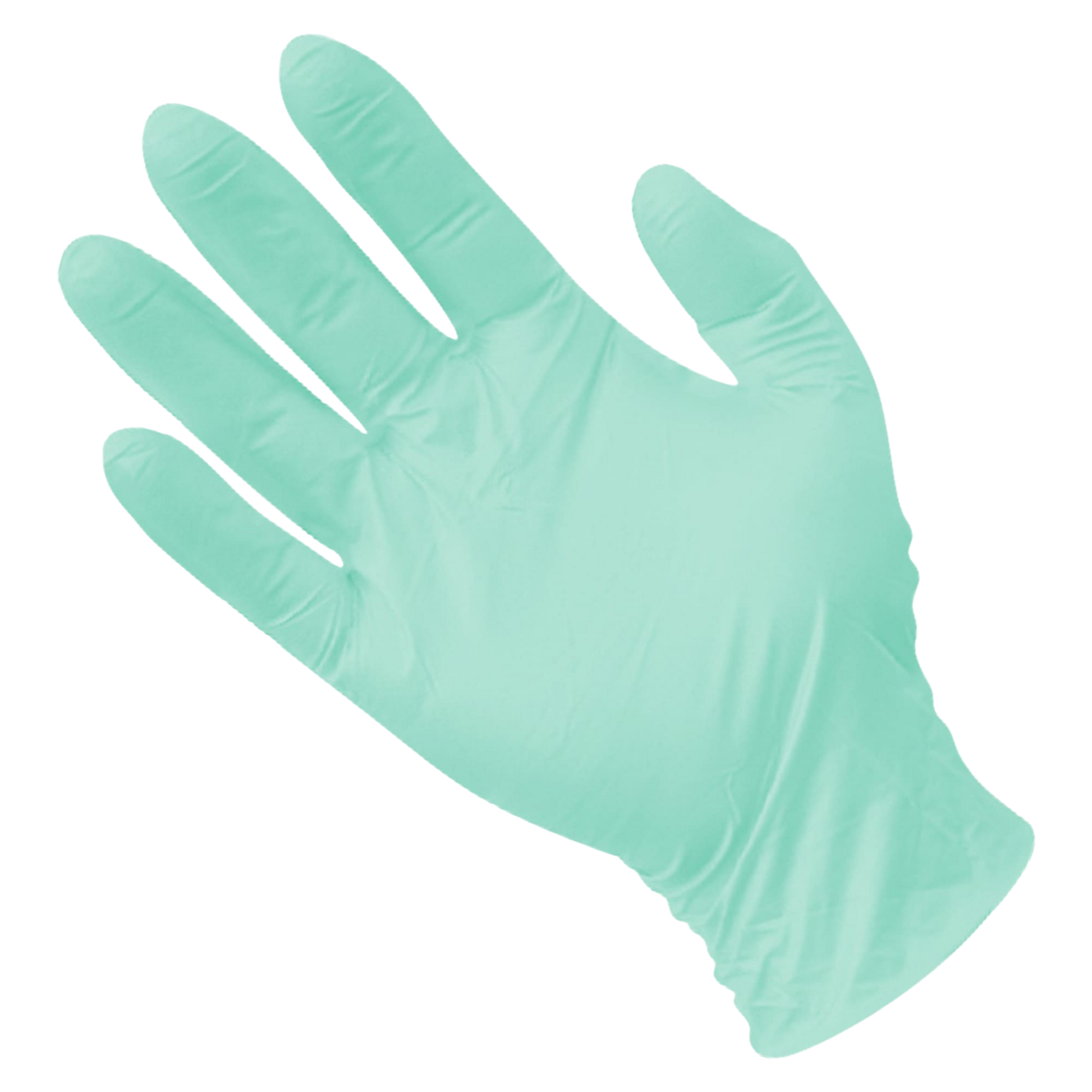 Ultra Feel Biodegradable Powder Free Nitrile Gloves Pastel Green Extra Large / 10 Boxes Per Carton