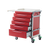 Emergency Trolley Red Medical Carts & Trolleys
