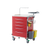 Emergency Trolley Red Each Medical Carts & Trolleys