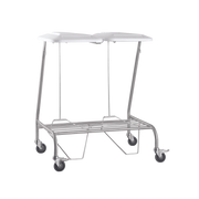 Double Linen Skip With Lid Medical Carts & Trolleys