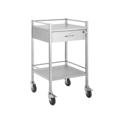 Stainless Steel Trolley One Drawer With Lock Medical Carts & Trolleys