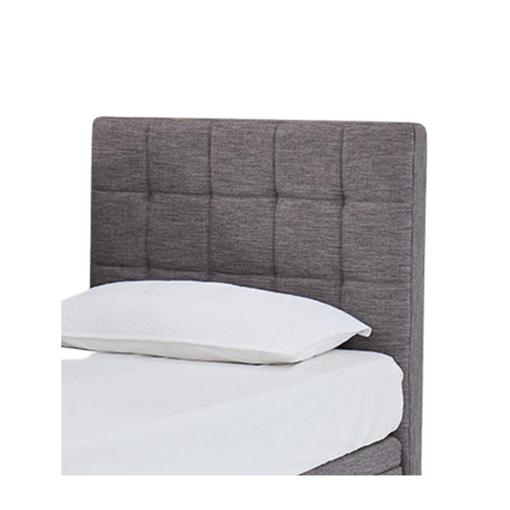 Aspire ComfiMotion Headboard Allure Portobello Grey King Size